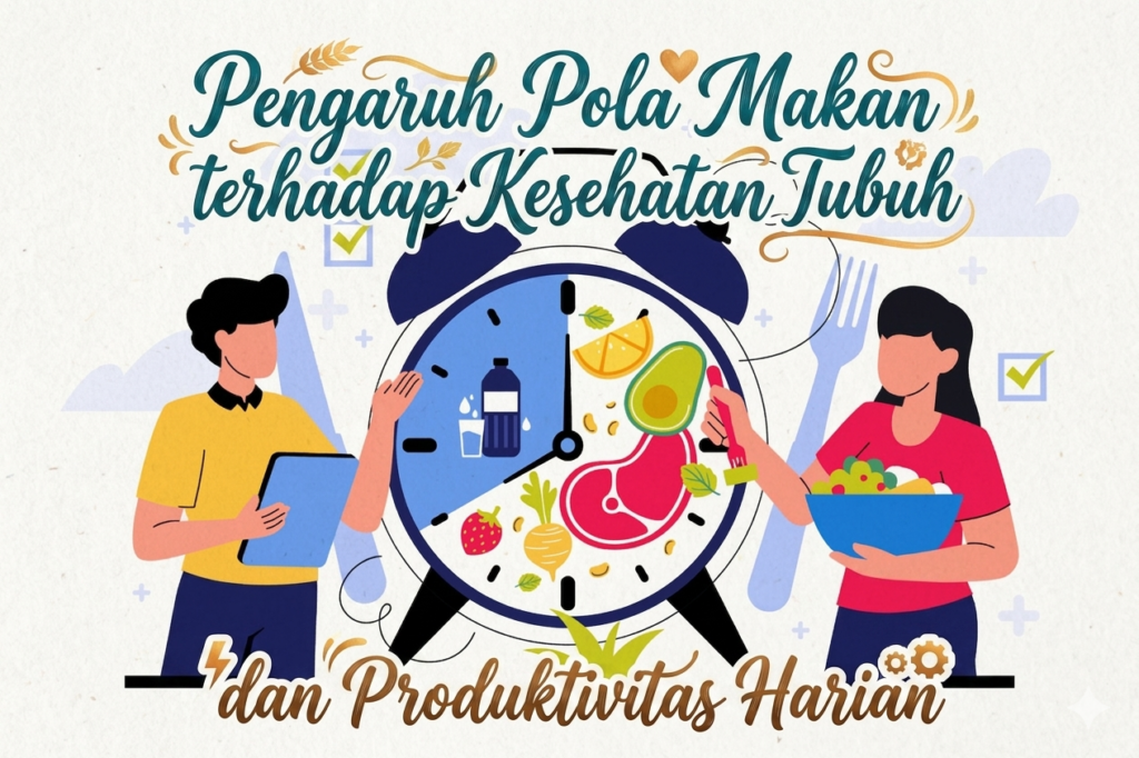 Pengaruh Pola Makan terhadap Kesehatan Tubuh dan Produktivitas Harian