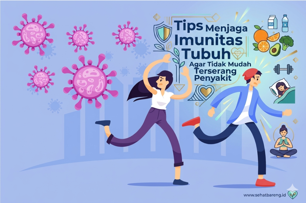 Tips Menjaga Imunitas Tubuh Agar Tidak Mudah Terserang Penyakit