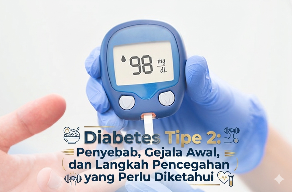 Diabetes Tipe 2: Penyebab, Gejala Awal, dan Langkah Pencegahan yang Perlu Diketahui