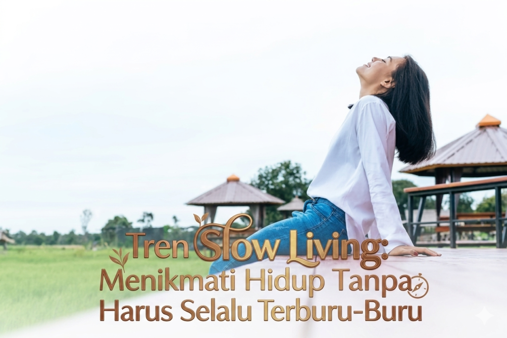 Tren Slow Living: Menikmati Hidup Tanpa Harus Selalu Terburu-Buru