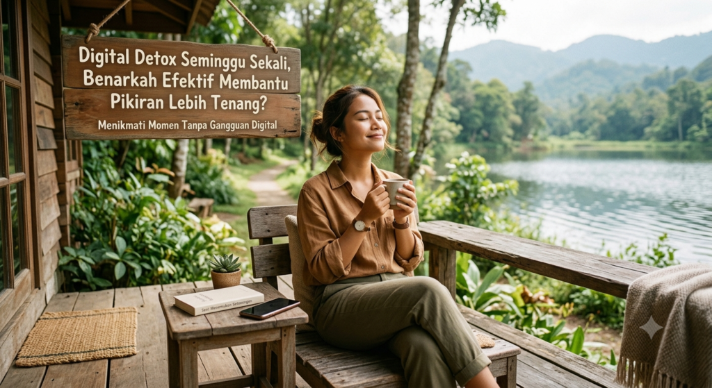Digital Detox Seminggu Sekali, Benarkah Efektif Membantu Pikiran Lebih Tenang?