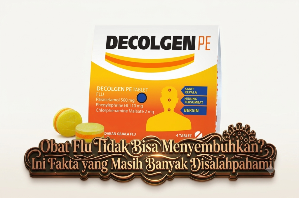 Obat Flu Tidak Bisa Menyembuhkan? Ini Fakta yang Masih Banyak Disalahpahami