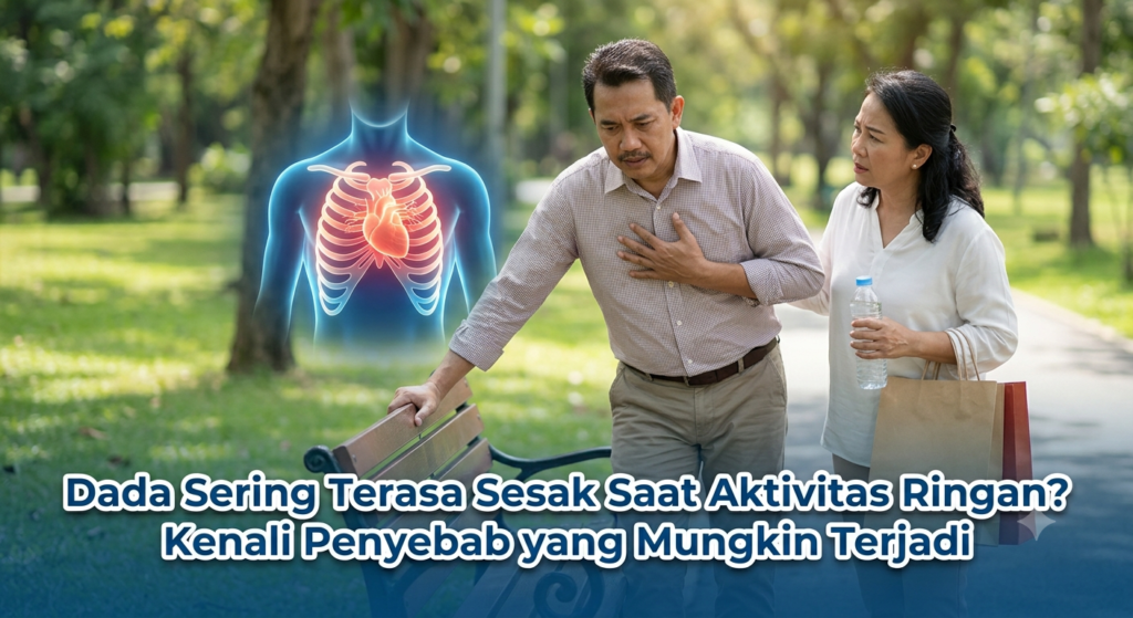 Dada Sering Terasa Sesak Saat Aktivitas Ringan? Kenali Penyebab yang Mungkin Terjadi