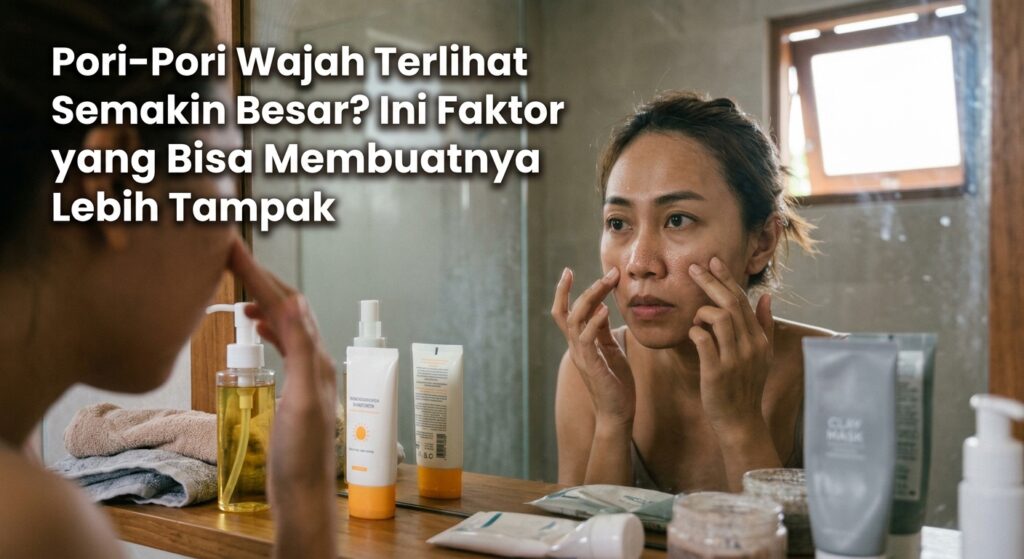 Pori-Pori Wajah Terlihat Semakin Besar? Ini Faktor yang Bisa Membuatnya Lebih Tampak