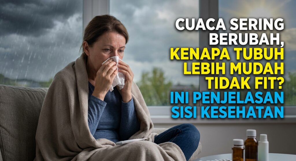 Cuaca Sering Berubah, Kenapa Tubuh Lebih Mudah Tidak Fit? Ini Penjelasan dari Sisi Kesehatan