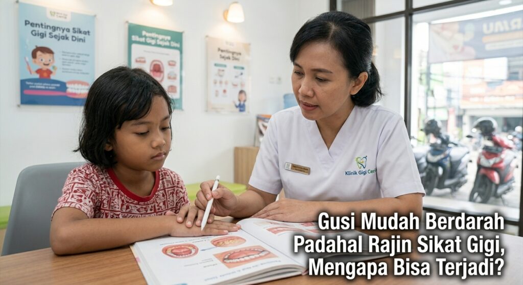 Gusi Mudah Berdarah Padahal Rajin Sikat Gigi, Mengapa Bisa Terjadi?