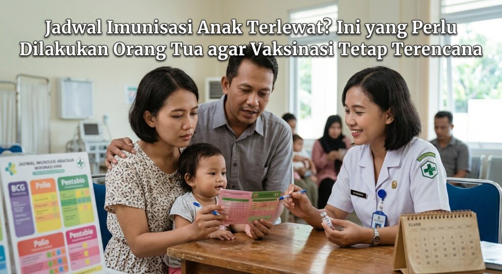 Jadwal Imunisasi Anak Terlewat? Ini yang Perlu Dilakukan Orang Tua agar Vaksinasi Tetap Terencana