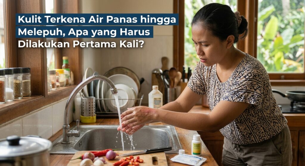 Kulit Terkena Air Panas hingga Melepuh, Apa yang Harus Dilakukan Pertama Kali?